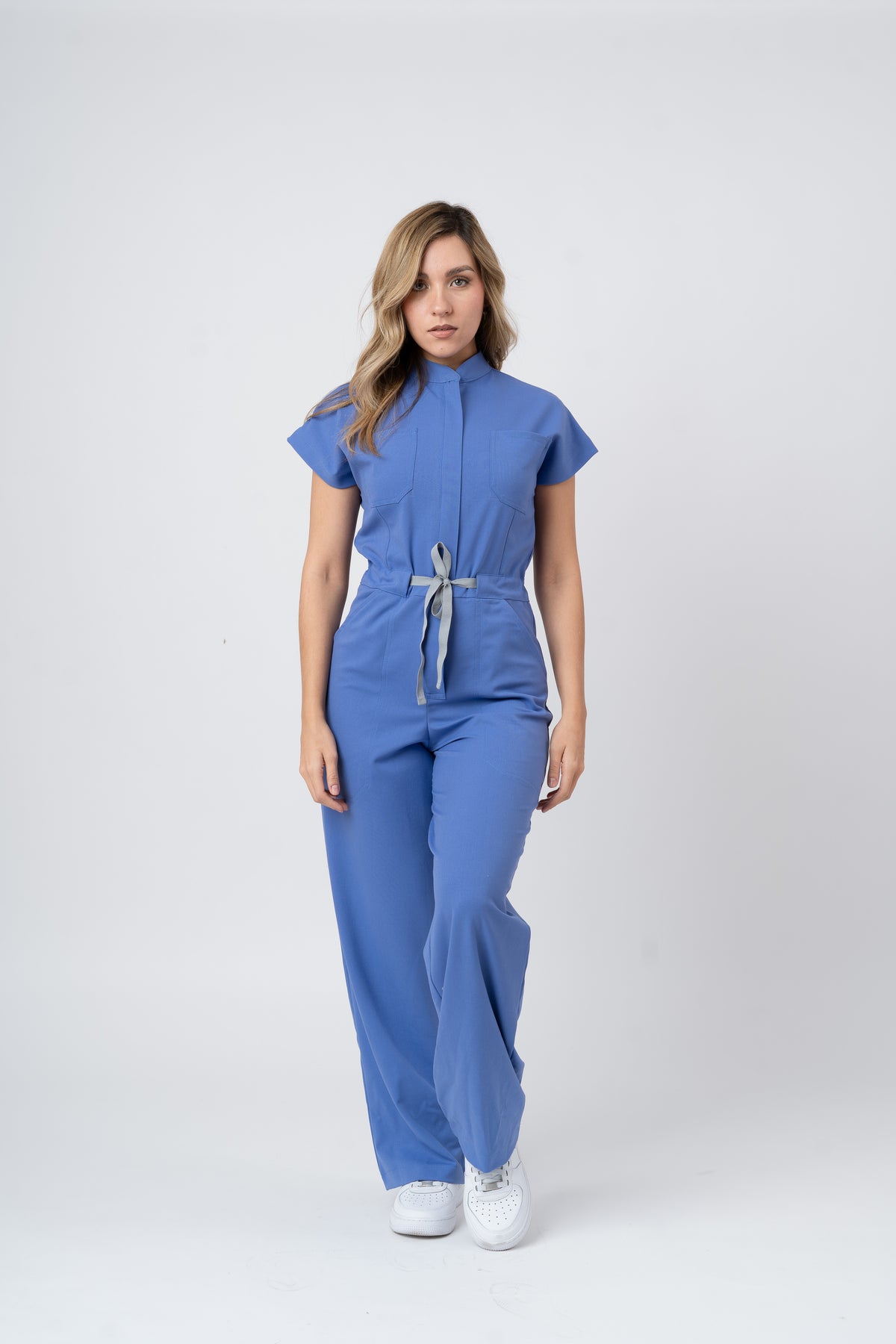 LARA JUMPSUIT | BLUEBERRY | WIDE LEG
