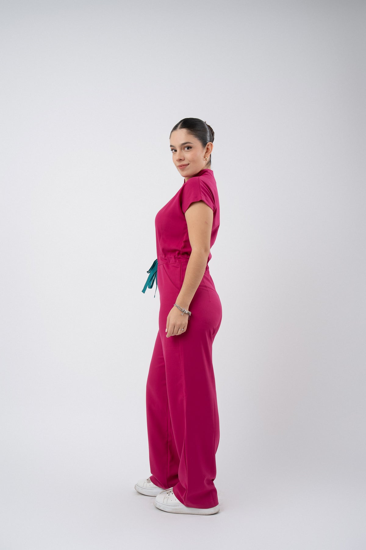 TOKYO JUMPSUIT | BERRY PINK | WIDE LEG