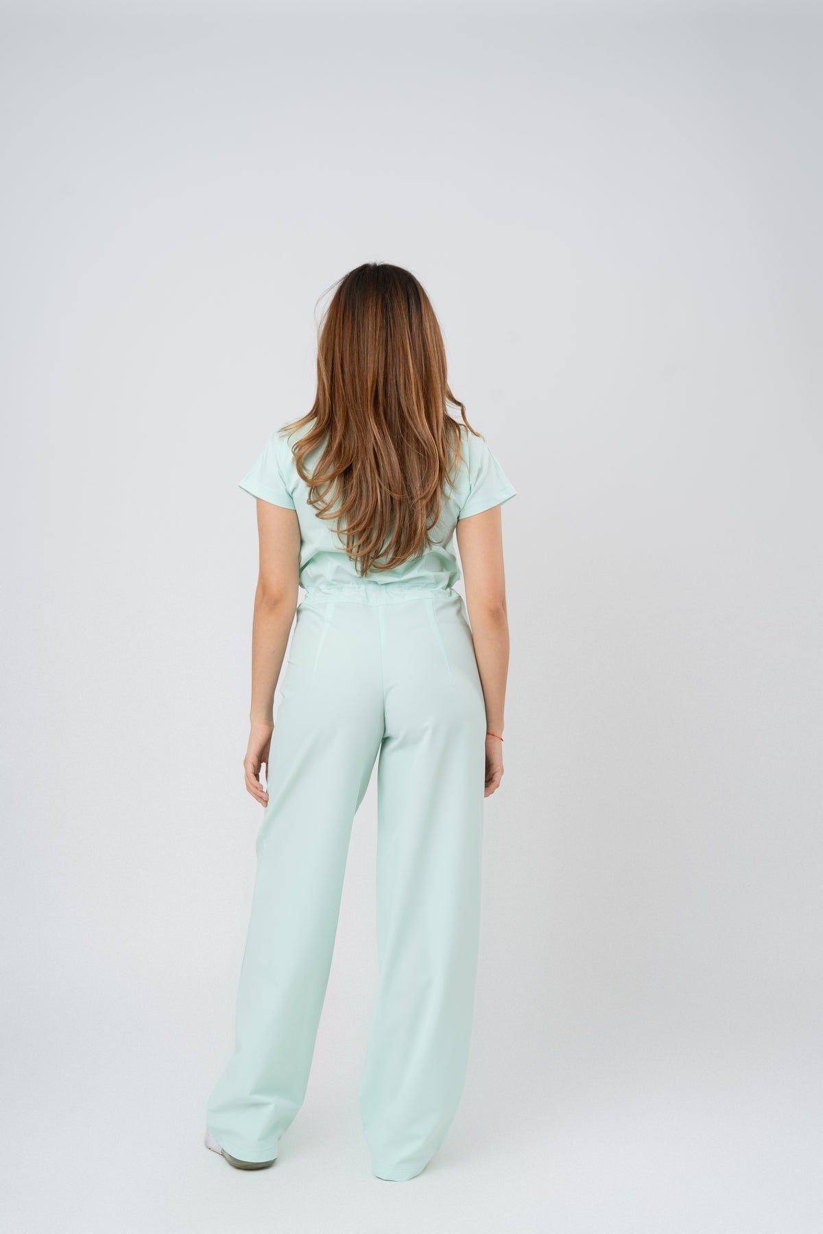 TOKYO JUMPSUIT | BABY GRREN | WIDE LEG