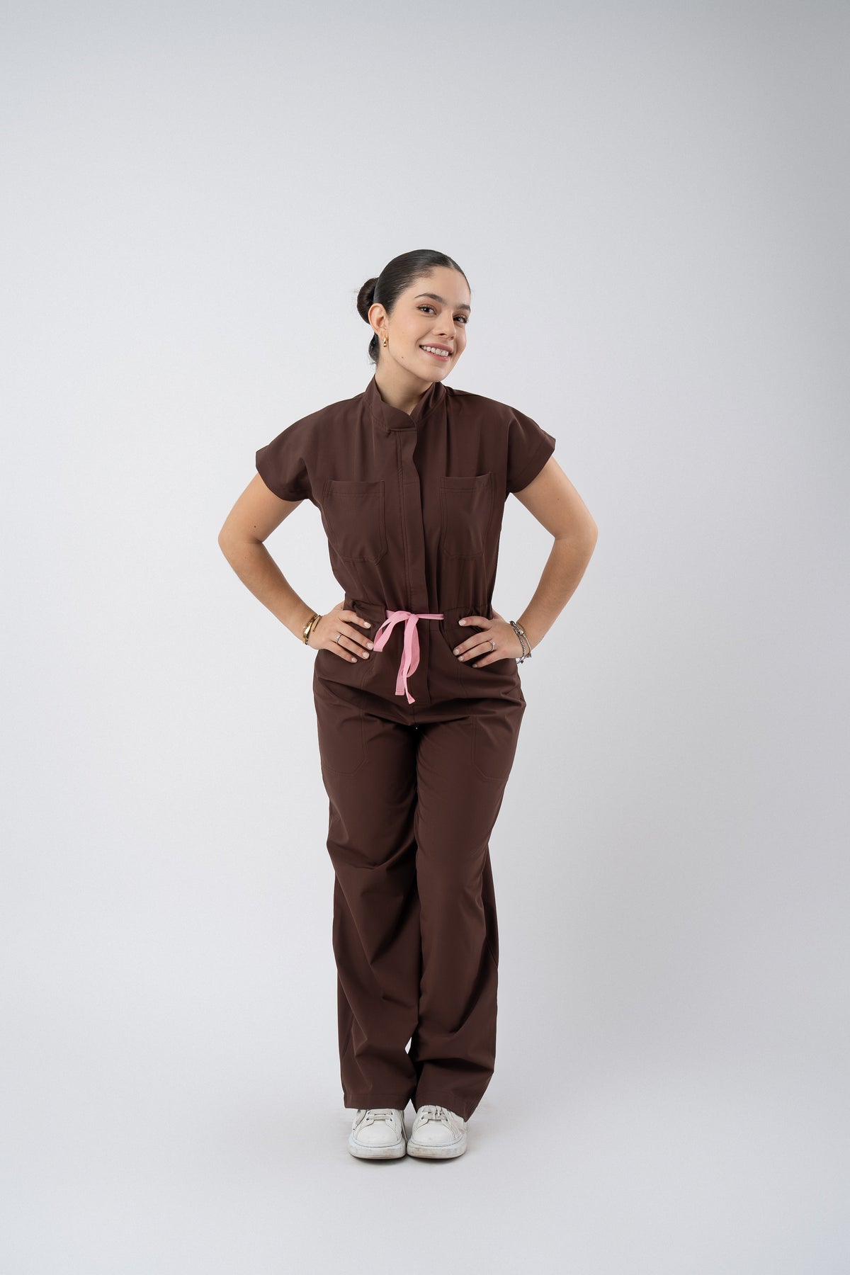 LARA JUMPSUIT | ESPRESSO | WIDE LEG | EDICIÓN LIMITADA