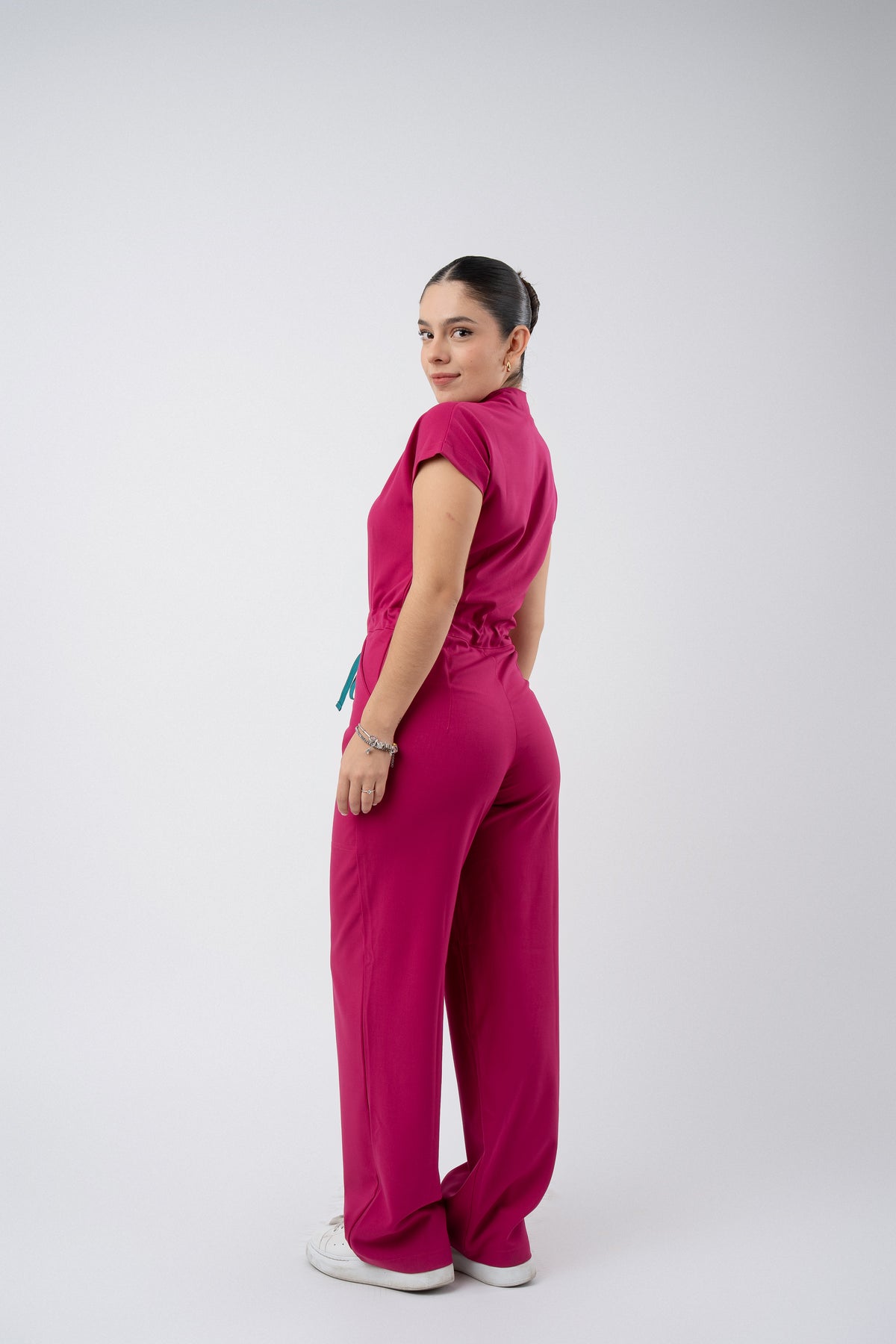 TOKYO JUMPSUIT | BERRY PINK | WIDE LEG