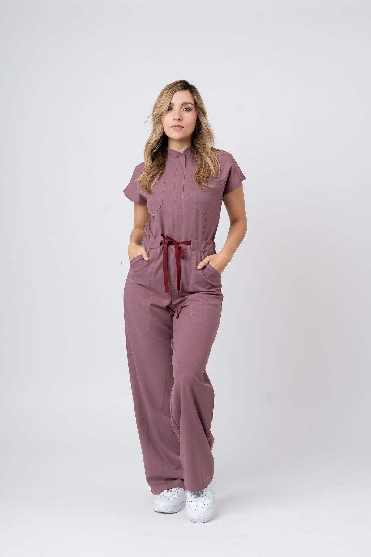 LARA JUMPSUIT | ORCHID | WIDE LEG