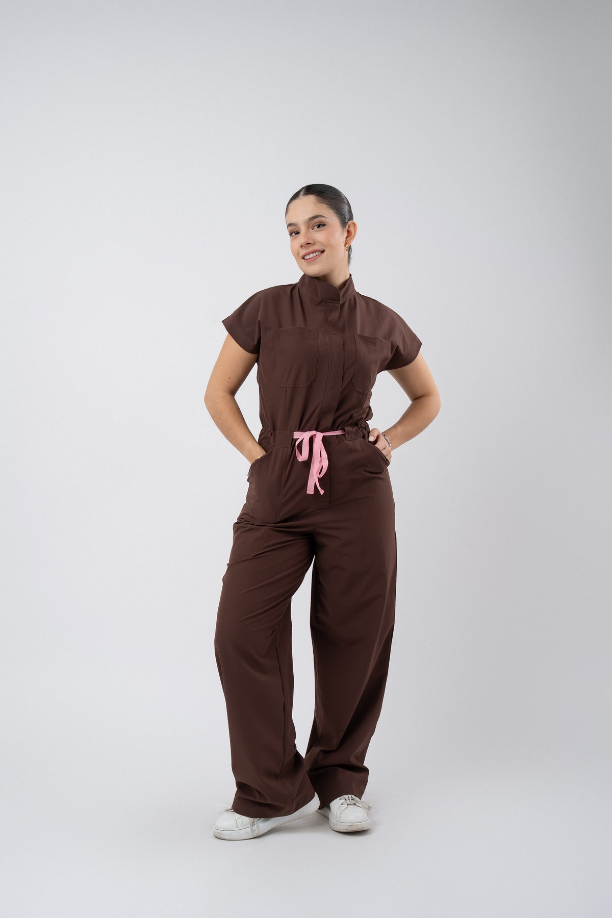 LARA JUMPSUIT | ESPRESSO | WIDE LEG | EDICIÓN LIMITADA