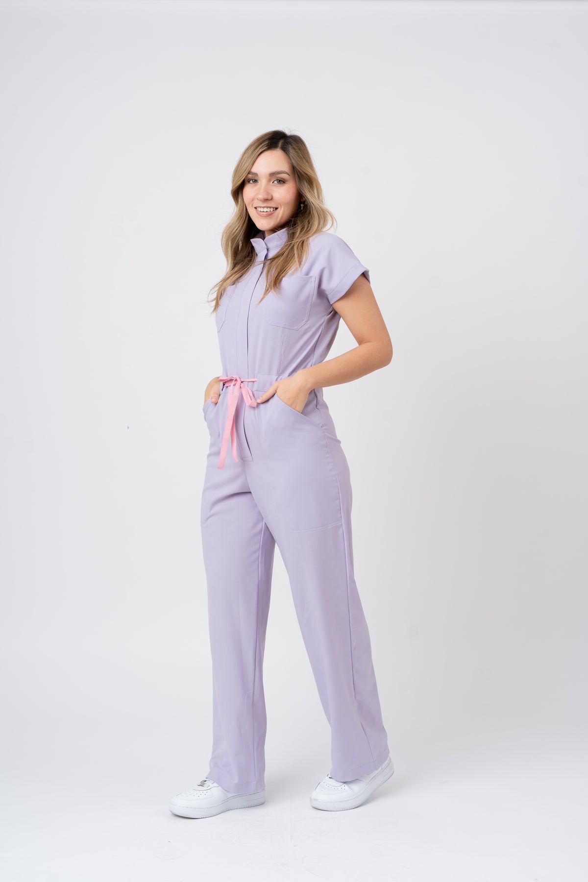 LARA JUMPSUIT | LAVENDER | WIDE LEG