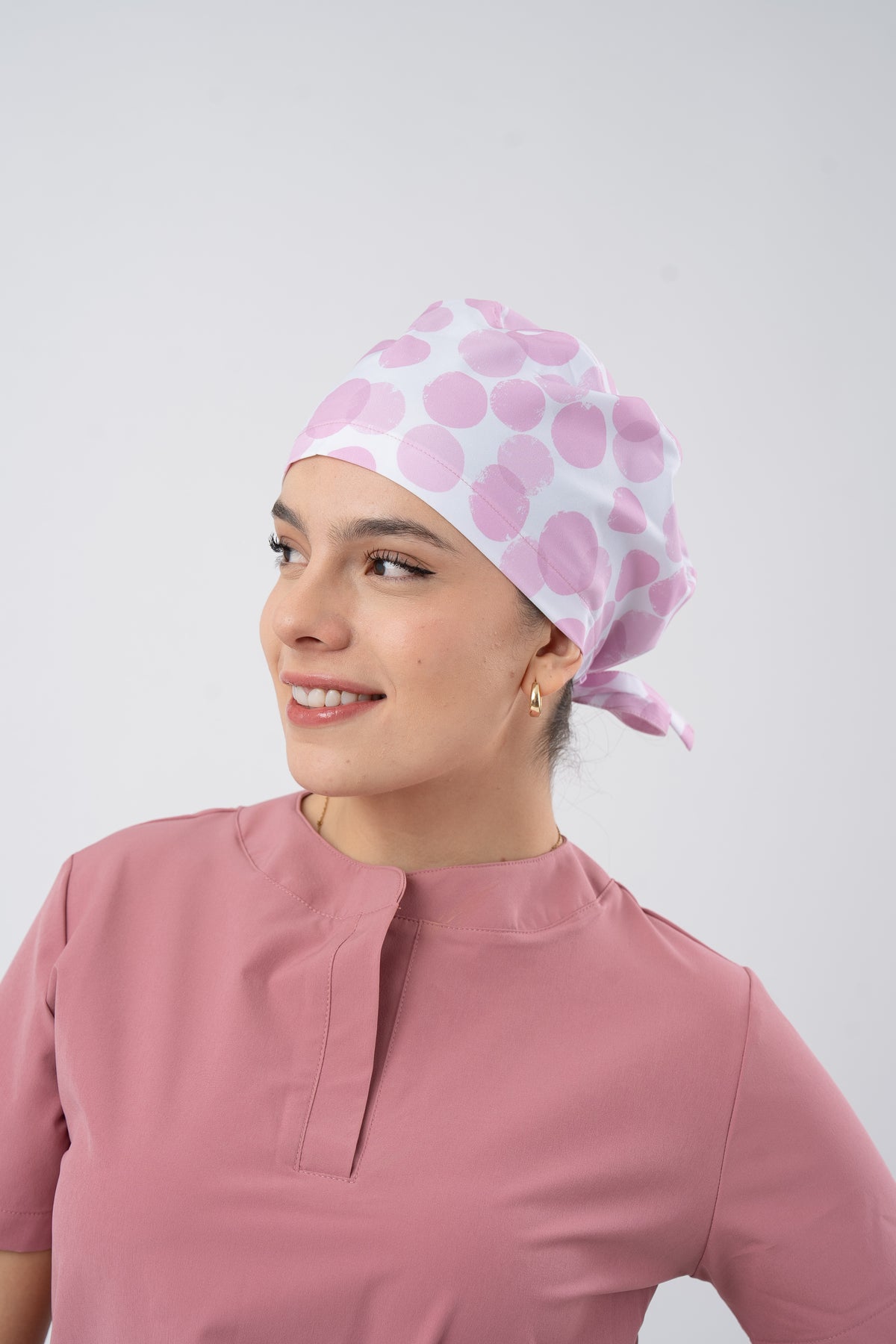 PONY CAP | STAIN PINK