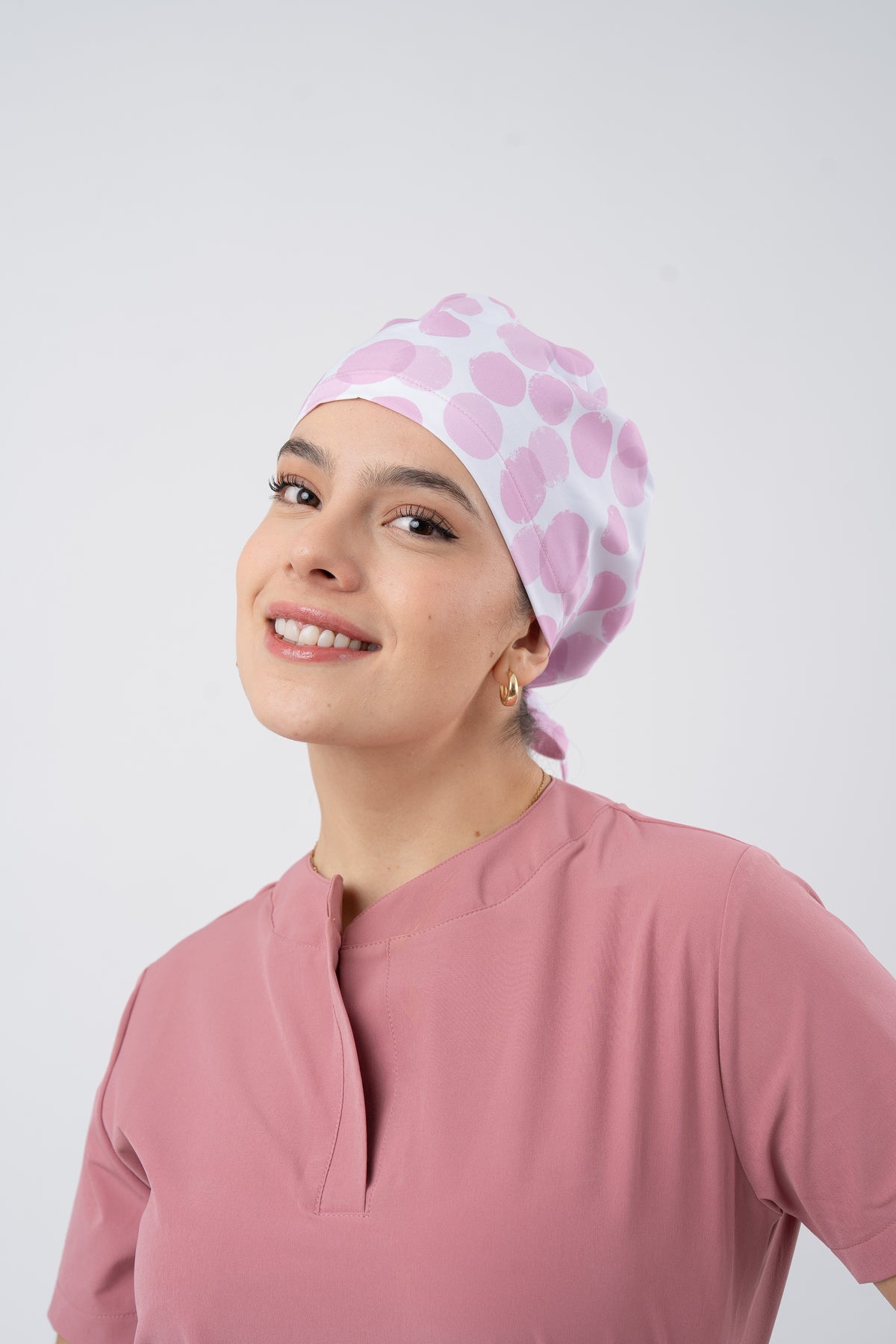 PONY CAP | STAIN PINK