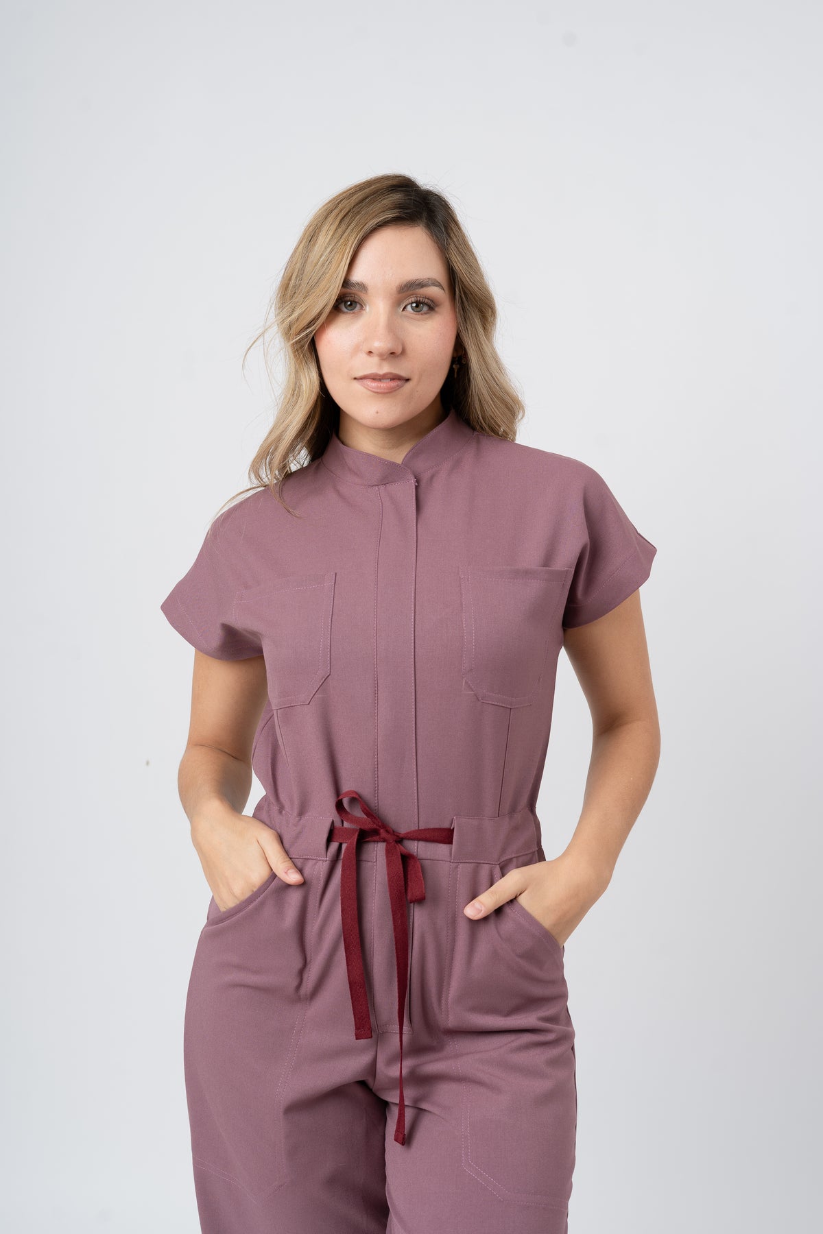 LARA JUMPSUIT | ORCHID | WIDE LEG