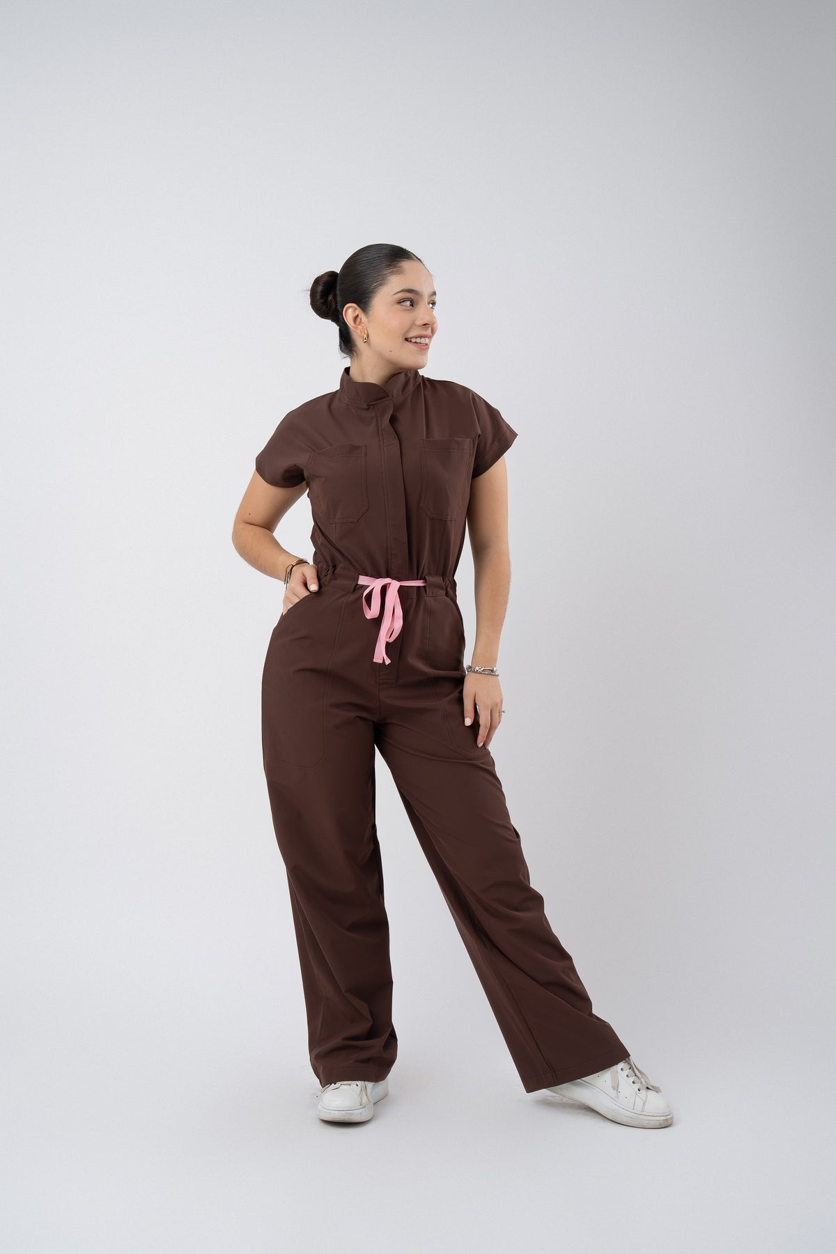 LARA JUMPSUIT | ESPRESSO | WIDE LEG | EDICIÓN LIMITADA