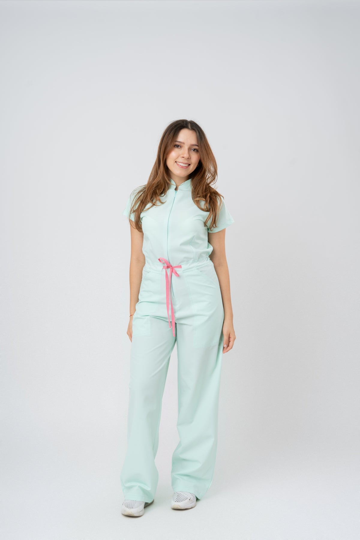 TOKYO JUMPSUIT | BABY GRREN | WIDE LEG