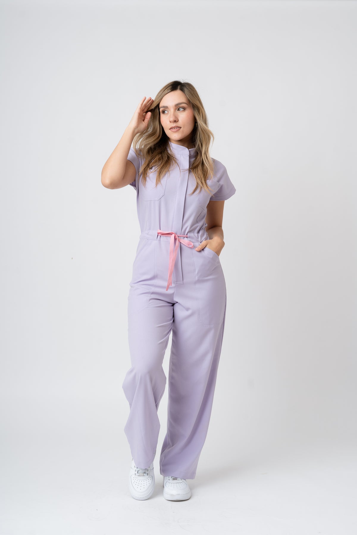 LARA JUMPSUIT | LAVENDER | WIDE LEG