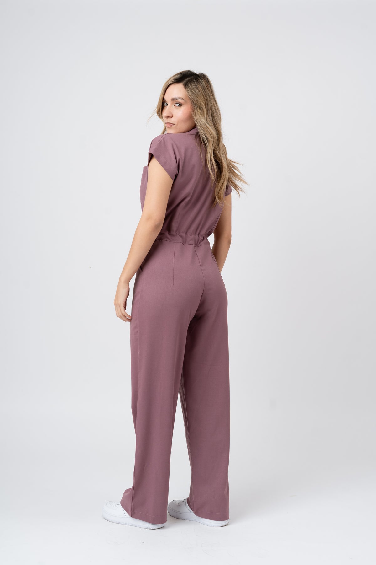 LARA JUMPSUIT | ORCHID | WIDE LEG