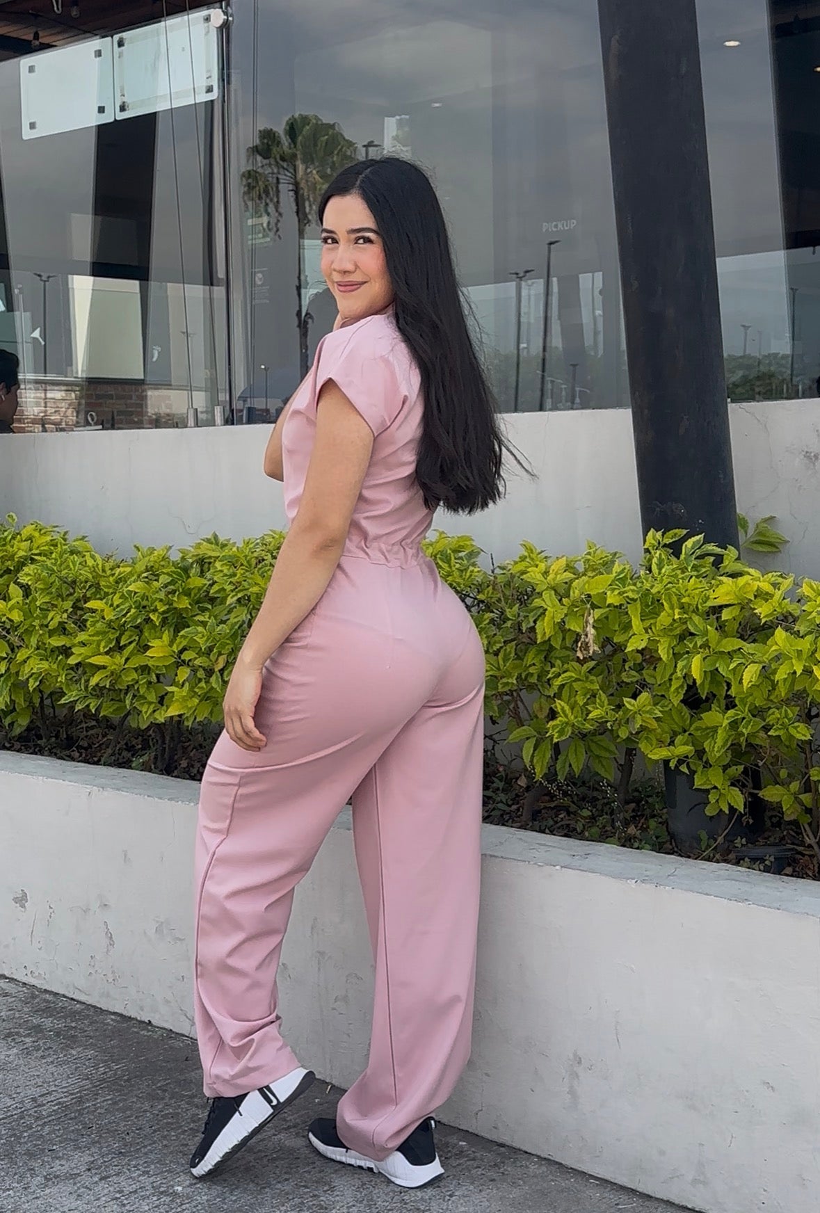 TOKYO JUMPSUIT | BLUSH | WIDE LEG