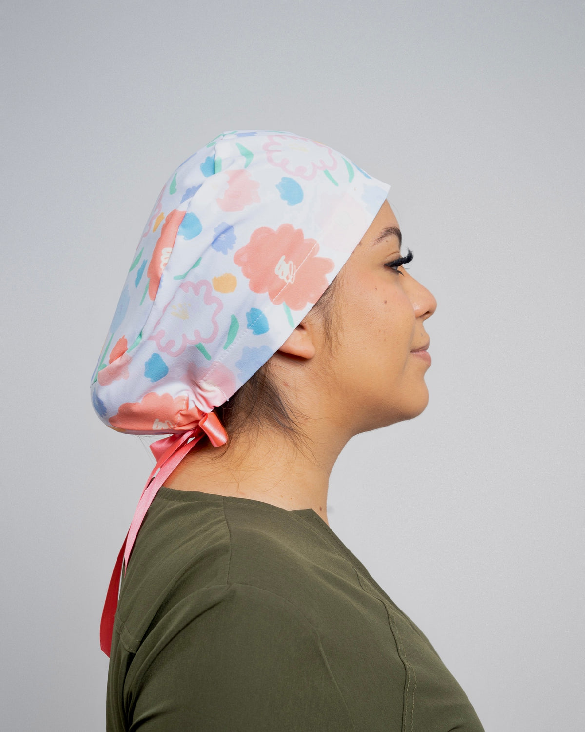 PONY CAP | COLOR FLOWER