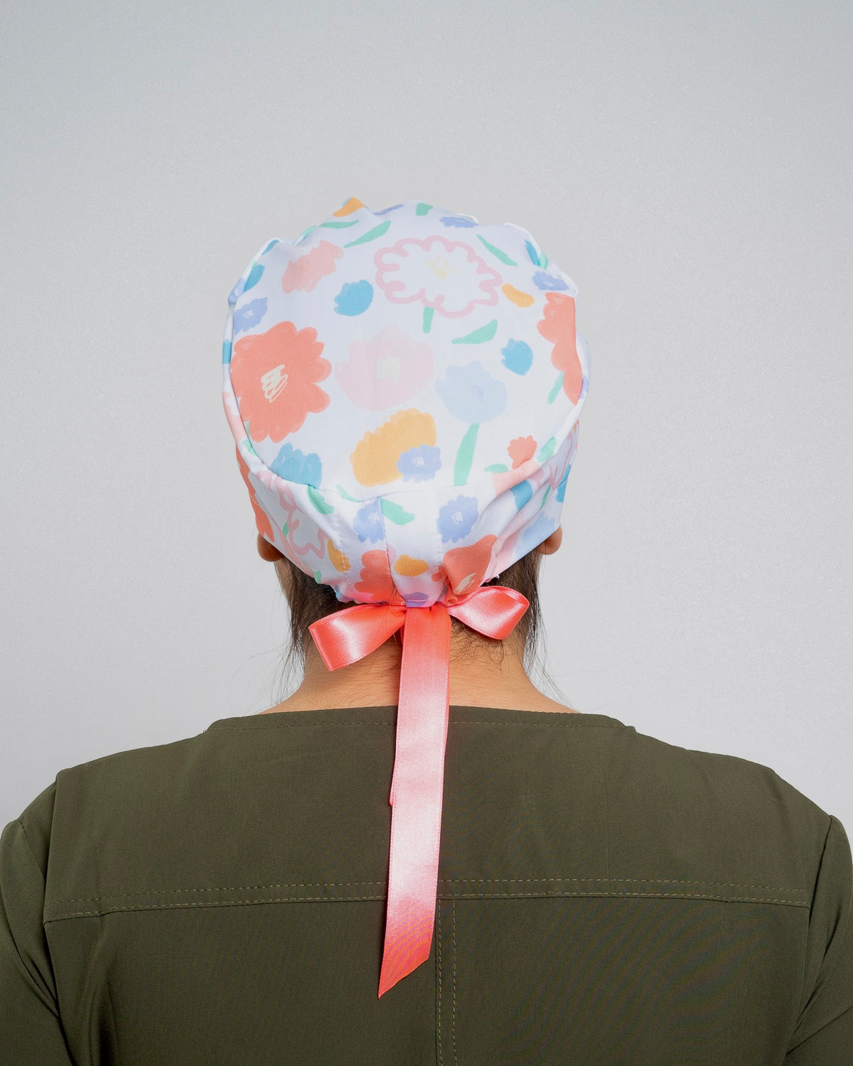 PONY CAP | COLOR FLOWER